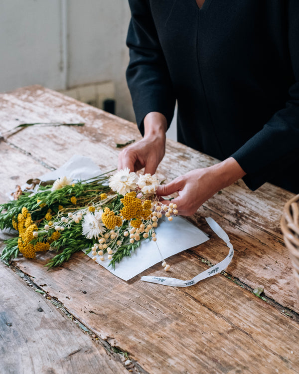 taller de flores secas