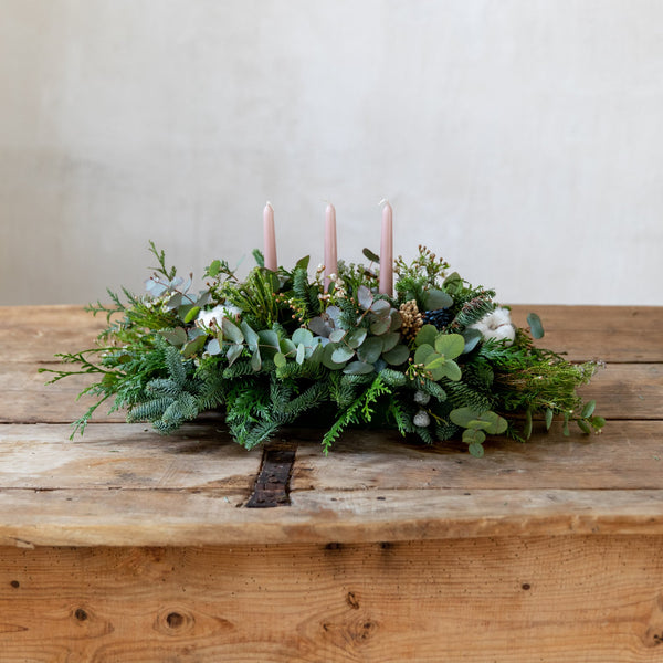 Taller de centros florales edición especial Navidad - Sábado 18 de Diciembre - Grupo de tarde