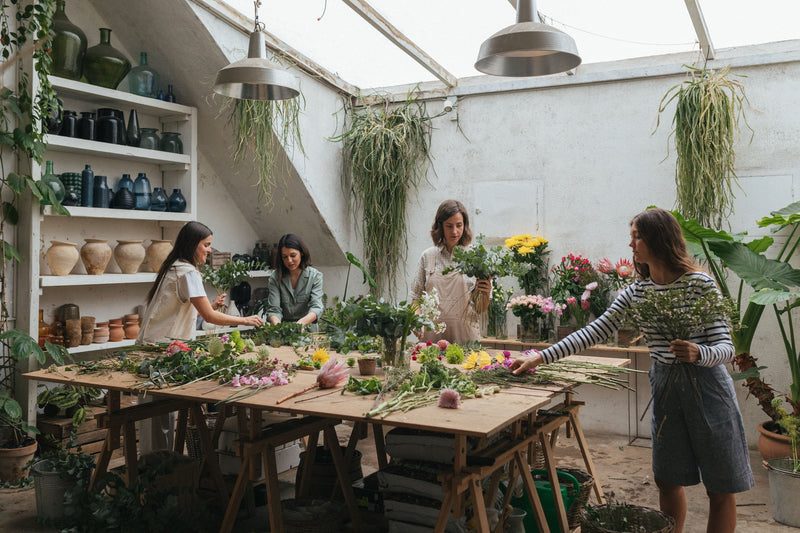 Taller de ramos florales