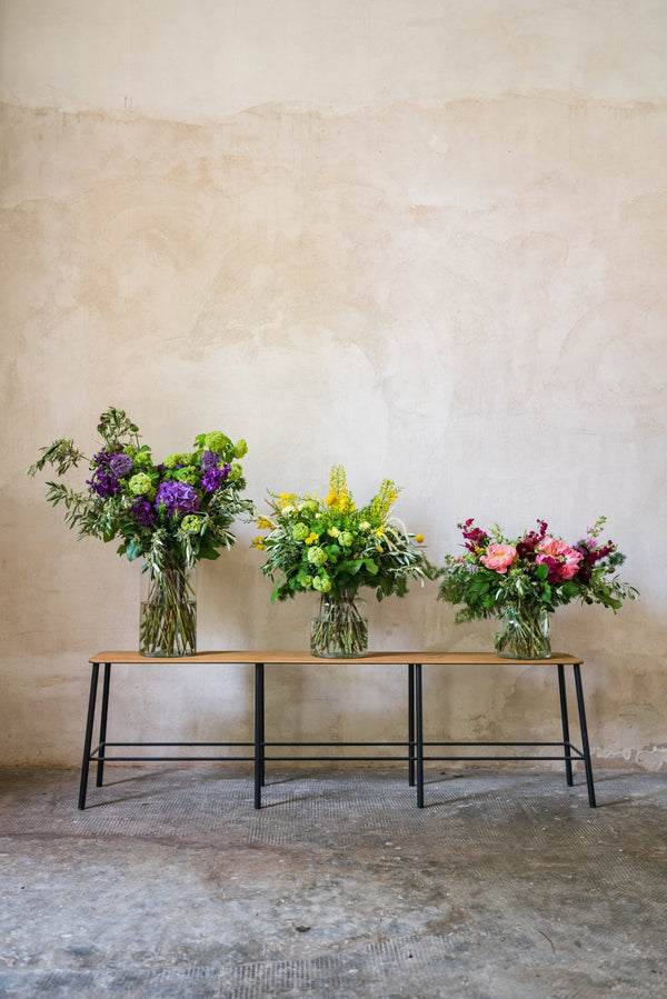 Taller de arreglos florales en jarrón