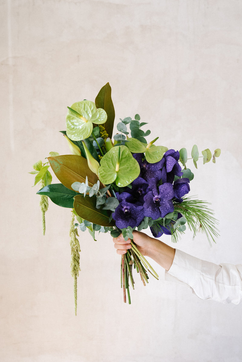 Flor Violeta Ramo alblanc | Ramo de flores violetas