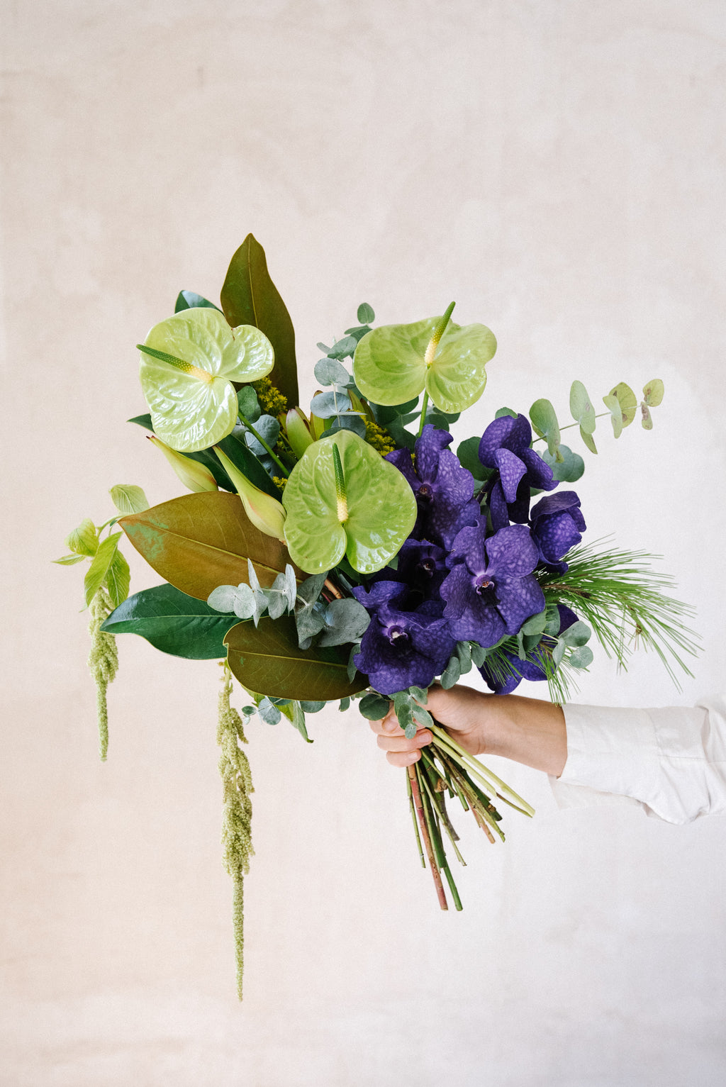 alblanc | Ramo de flores violetas