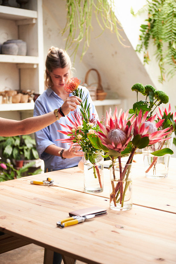 Taller de ramos florales